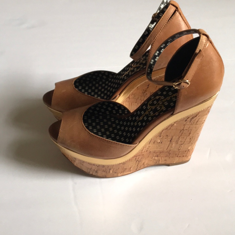 Jessica Simpson wedge with ankle strap